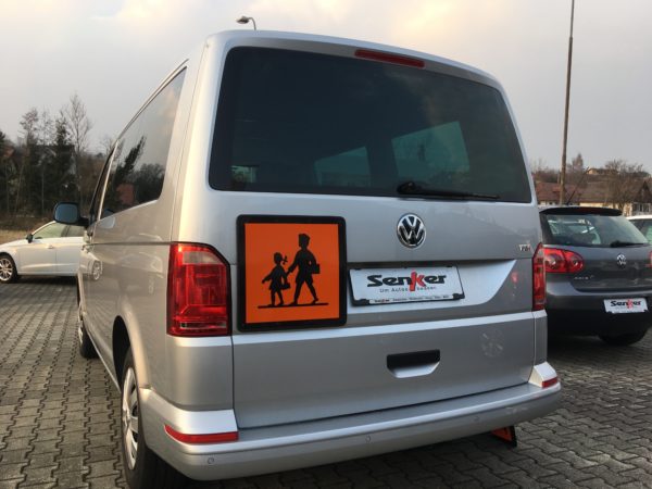 SCHULBUSTAFELSET FÜR VW T6 ab BJ 2016 mit Heckklappe